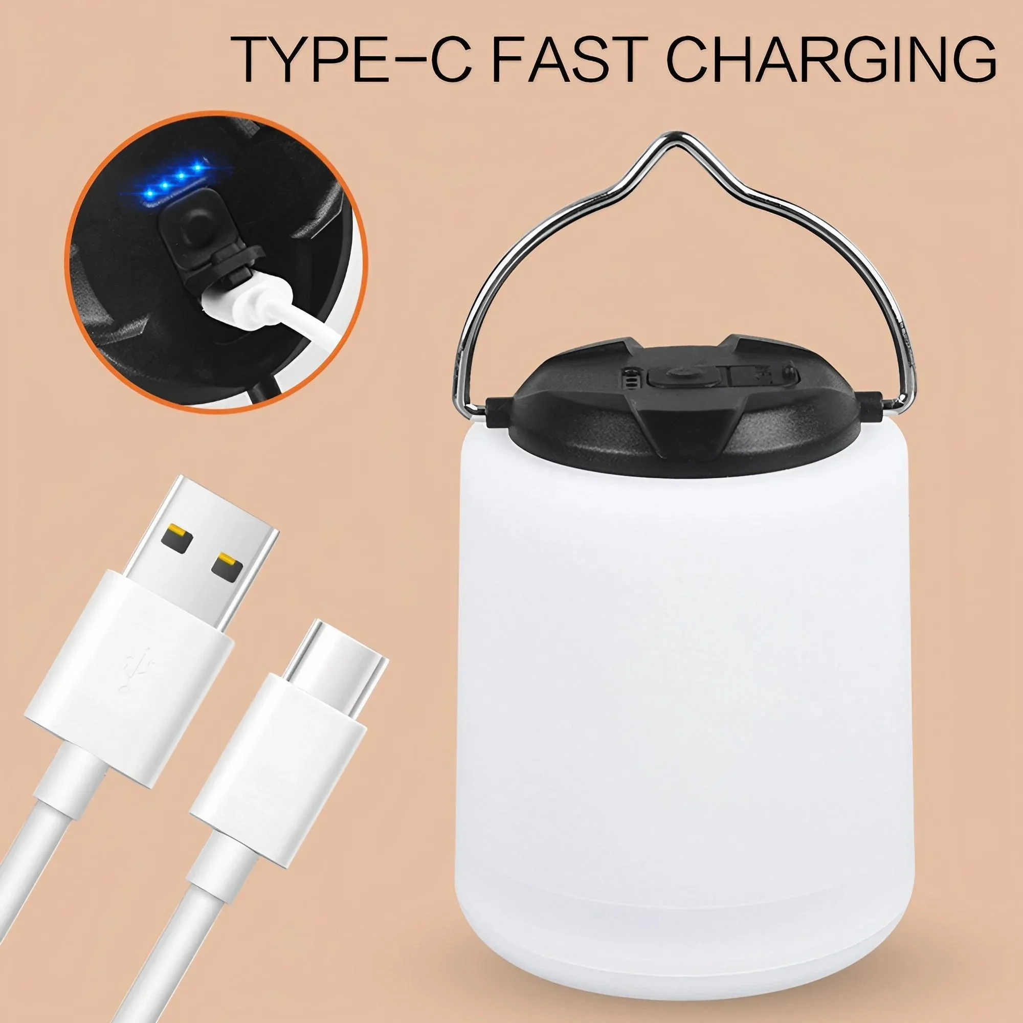 ไฟแคมป์ปิ้ง LED แบบชาร์จ USB ป - Power Outage Light บทวิจารณ์และราคา