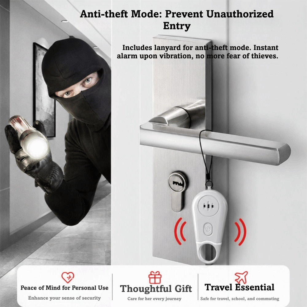 สัญญาณเตือนภัยส่วนบุคคลแบบพกพา - Personal Alarm Keychain บทวิจารณ์และราคา