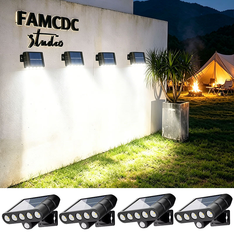 ไฟติดผนังพลังงานแสงอาทิตย์ 4 ช - Power Outage Light บทวิจารณ์และราคา